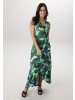 Aniston SELECTED Jerseykleid in grün-khaki-oliv-marine-mintgrün-schilf-blau