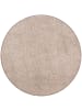 Snapstyle Hochflor-Teppich Mona Rund in taupe