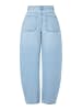 Pieces Barrel Fit Jeans in Light Blue Denim