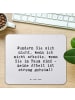 Mr. & Mrs. Panda Mouse Pad Wundern Sie sich nicht,... mit Spruch in Aquarellblau
