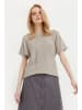Finn Flare Rundhals-Shirt Basic in grey
