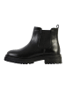 Geox Iridea-Lederstiefeletten Schwarz
