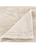 Atmosphera Créateur d'intérieur Kuscheldecke in beige