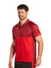 erima Six Wings Poloshirt in rot/bordeaux