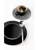 Seltmann Weiden 6er Set Espressotassen mit Untertassen Life Fashion 90 ml in Glamorous Black