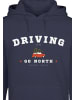 F4NT4STIC Hoodie Driving Home Weihnachten Driving Home Weihnachten in marineblau