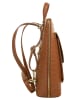 Cluty Rucksack echt Leder in cognac