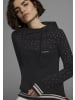 Kangaroos Hoodie in schwarz