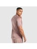 SMILODOX T-Shirt Powerfit Triple in Taupe