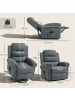 HOMCOM Relaxsessel in Grau 87,5L x 87B x 108H cm