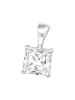 Alexander York Anhänger SOLITÄR CUBE 6 mm in 925 Sterling Silber