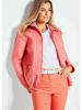 GOLDNER Leicht wattierte Outdoorjacke mit Hemdkragen in pfirsich