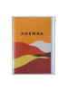 Marks Europe Kalender - MARK'S 2025/26 Taschenkalender, B6 Mountain, Orange