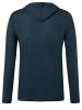 super.natural Merino Hoodie in blau