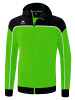 erima Kinder Change By Erima Trainingsjacke mit Kapuze in green/schwarz/weiss