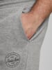 Jack & Jones Jogginghose JPSTGORDON Sweat Trainingshose Plus Size Übergröße in Grau