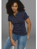 Kangaroos Poloshirt in marine-bedruckt