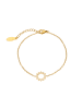faina Women Chain Link Bracelet in Gold