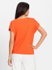 Heine Wasserfallshirt in orange