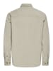 Only&Sons Langarmhemd in Silver Lining