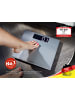 Soehnle Personenwaage Style Sense Safe 300 silber schwarz 30,0 x 35,0 x 2,8 cm