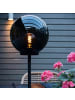 STAR Trading Outdoor-Tischlampe ,Orby', E27, Netzbetrieb, rauchgrau, 66cm, Ø 30cm