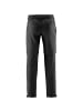 Maier Sports Zip-Hose Tajo in Schwarz