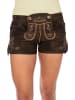 MADDOX Lederhose DALIA in braun