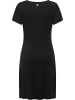 ragwear Shirtkleid Knotta in Black