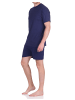 NORMANN Schlafanzug kurzarm Shorty - 66618 in navy