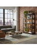 relaxdays Schwerlastregal in Schwarz/Braun - (B)100 x (H)200 x (T)60 cm