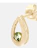 Diamant L'éternel Ohrhänger aus 375 Gelbgold mit Peridot