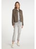 DreiMaster Damen Jacke in Grau Olive