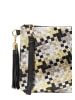 faina Women Shoulder Bag in White Black Yellow