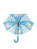 Sonic Kinder Jungen Automatik-Regenschirm in Blau