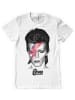 David Bowie T-Shirt "Aladdin Sane T-Shirt" in Weiß
