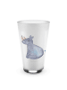 Mr. & Mrs. Panda Glas Einhorn Nashorn ohne Spruch in Transparent