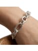 Steel_Art Armband Gliederarmband rose goldfarben in silberfarben poliert