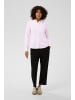 Kaffe Langarm - Hemd KAgiulia Tight fit in White/Pink Stripe
