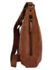 SPIKES & SPARROW Umhängetasche echt Leder in cognac