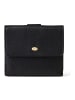 Esquire Chicago Geldbörse Leder 10 cm in schwarz