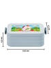 Mr. & Mrs. Panda Lunchbox Einhorn Vegan Design ohne Spruch in Blau Pastell
