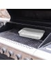 relaxdays 50 x Aluschalen in Silber - (B)31 x (H)4,5 x (T)21 cm