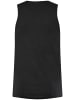 Men Plus Tank Top in schwarz