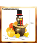 COSTWAY 150 cm Thanksgiving Deko aufblasbar in Bunt