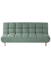 Schlafsofa RISOR in Grün/Braun - (W) 190 x (H) 83 x (L) 90 cm