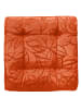 Erwin Müller Jacquard, Baumwollmischung Outdoor-Stuhlkissen Terrassa in orange