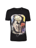 Roberto Geissini Art Skull T-Shirt Schwarz