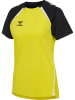 Hummel T-Shirt Hmllead Damen in BLAZING YELLOW/BLACK