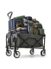 relaxdays Bollerwagen in Grau - (B)50 x (H)89 x (T)72 cm